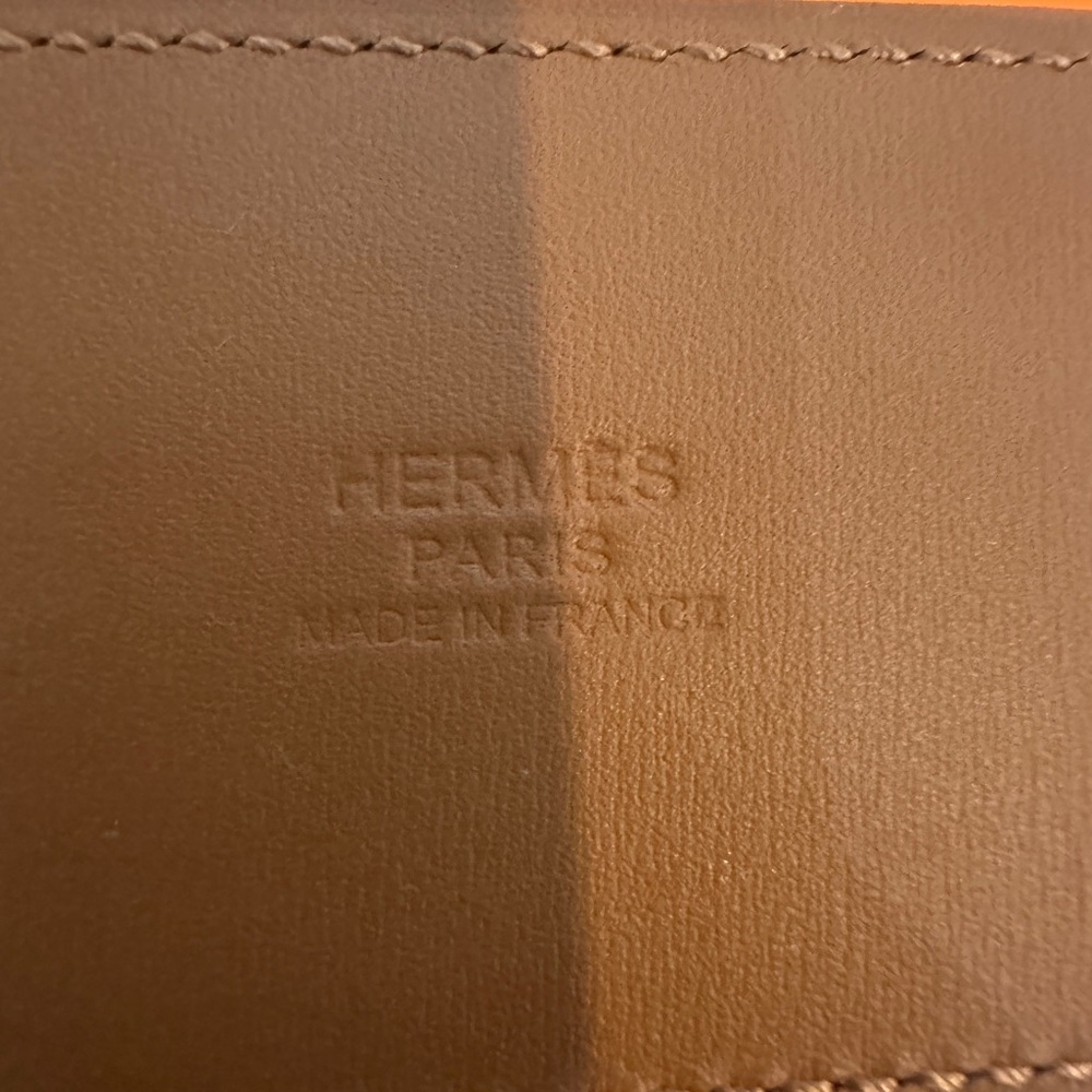 Hermes CDC Collier de Chien Belt 85 Jaune Ambre Epsom GHW Gold Plated - Picture 9 of 17